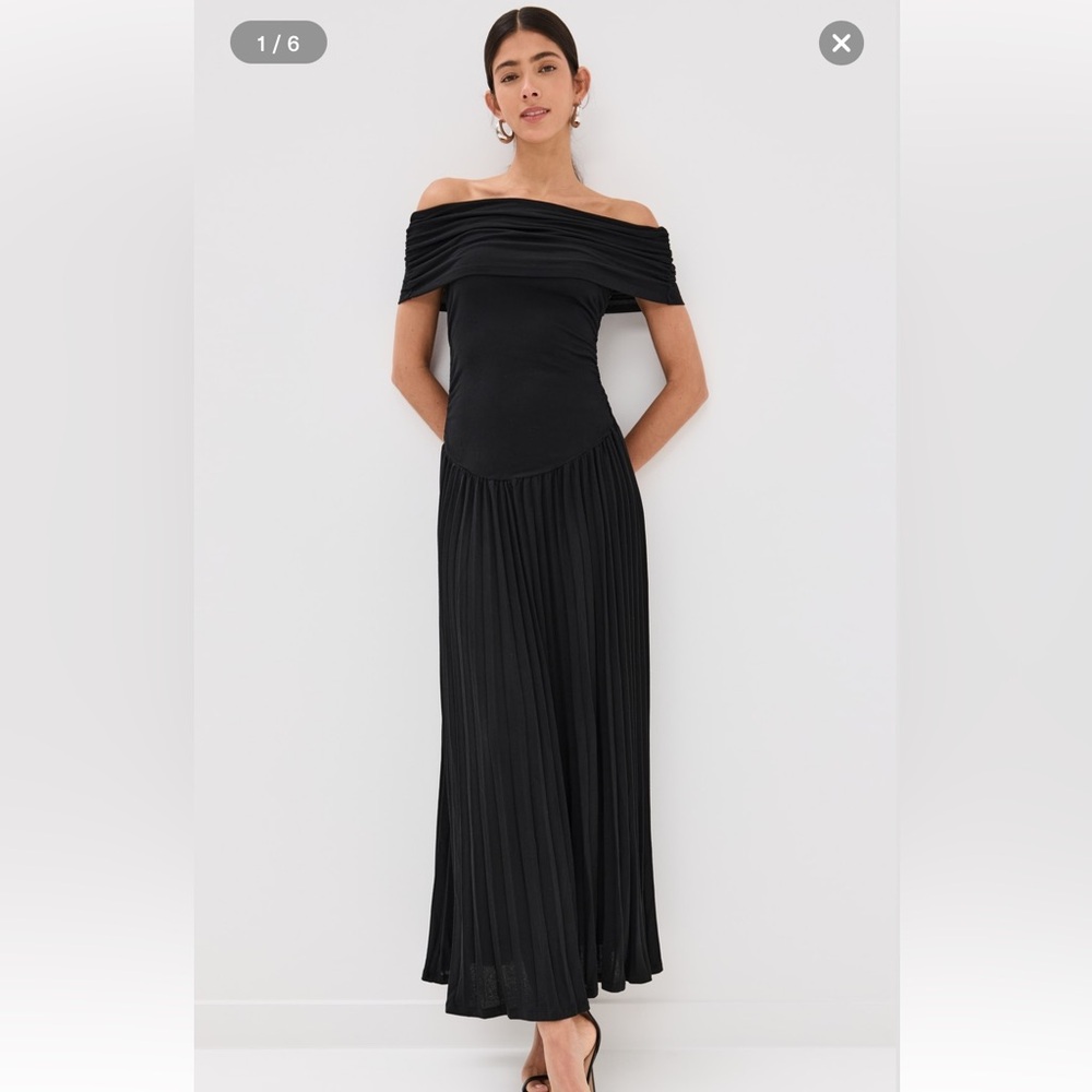 Lioness Black Field Of Dreams Dress